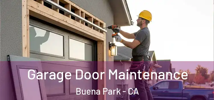 Garage Door Maintenance Buena Park - CA